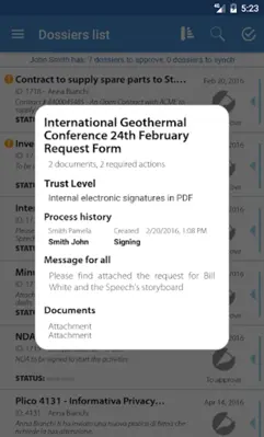 GoSign Business android App screenshot 2